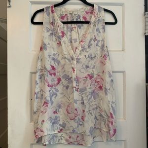 Joie floral silk ‘Aruna’ sleeveless top